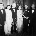 Vijay Bhattbeing presented a scroll of honour in New York